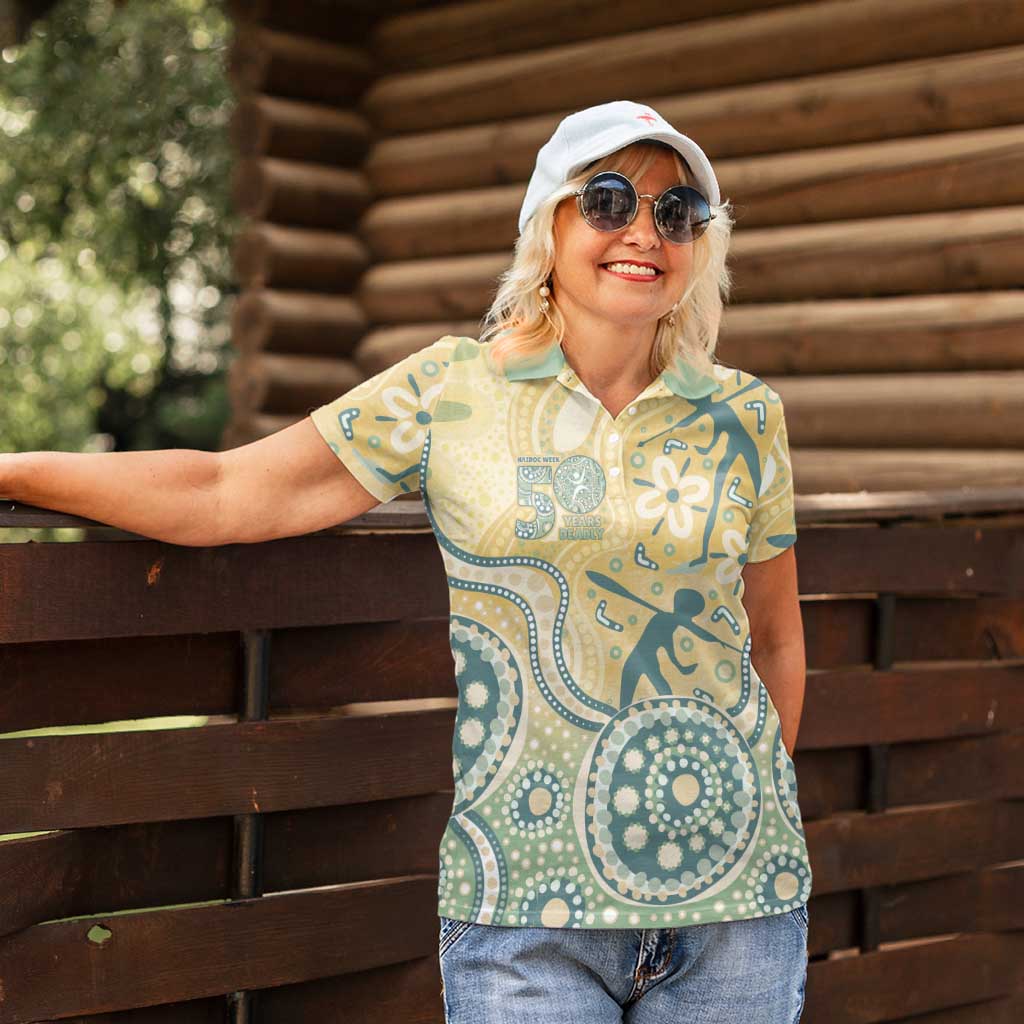 Pastel NAIDOC Week 2026 First Nations Indigenous Women Polo Shirt The Life
