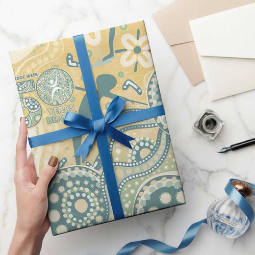 Pastel NAIDOC Week 2026 First Nations Indigenous Wrapping Paper The Life