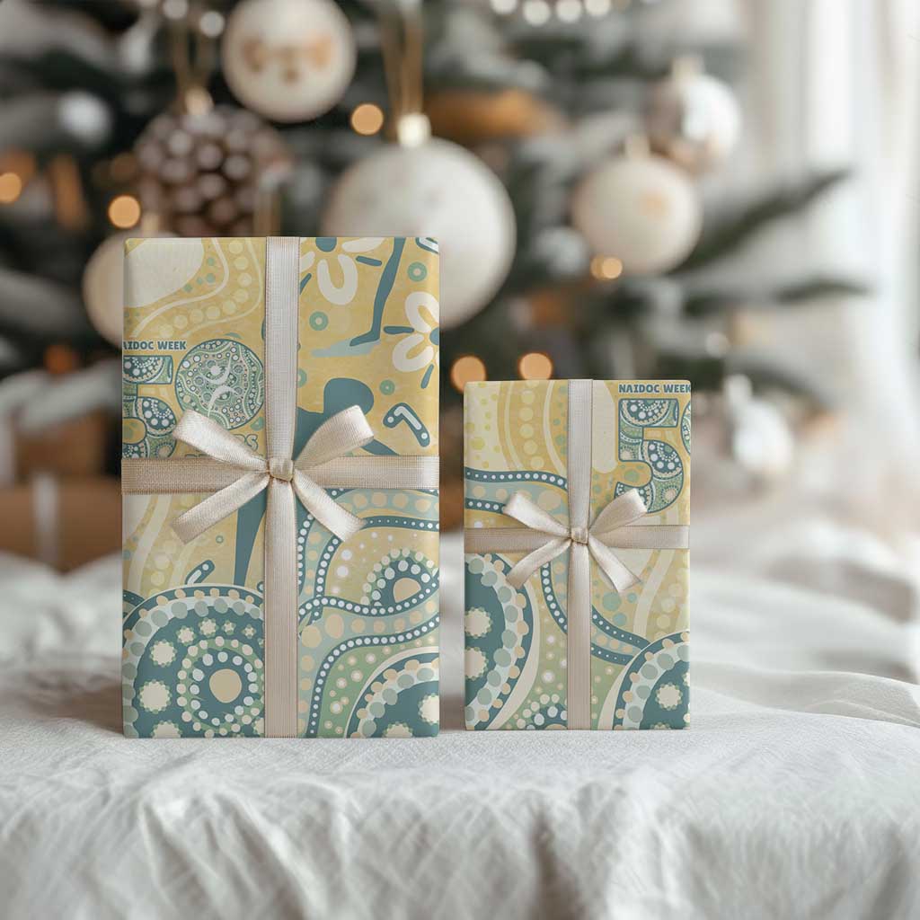 Pastel NAIDOC Week 2026 First Nations Indigenous Wrapping Paper The Life