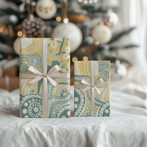 Pastel NAIDOC Week 2026 First Nations Indigenous Wrapping Paper The Life