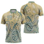 Pastel NAIDOC Week 2026 First Nations Indigenous Zipper Polo Shirt The Life