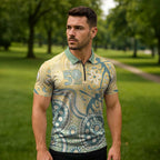 Pastel NAIDOC Week 2026 First Nations Indigenous Zipper Polo Shirt The Life