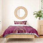 Personalized Australia QLD Rugby Indigenous Series Bedding Set Maroons Kangaroos
