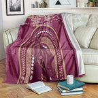Personalized Australia QLD Rugby Indigenous Series Blanket Maroons Kangaroos