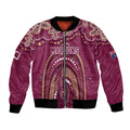 Personalized Australia QLD Rugby Indigenous Series Bomber Jacket Maroons Kangaroos