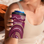 Personalized Australia QLD Rugby Indigenous Series 4 in 1 Can Cooler Tumbler Maroons Kangaroos