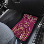 Personalized Australia QLD Rugby Indigenous Series Car Mats Maroons Kangaroos