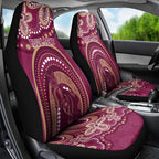 Personalized Australia QLD Rugby Indigenous Series Car Seat Cover Maroons Kangaroos
