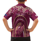 Personalized Australia QLD Rugby Indigenous Series Hawaiian Shirt Maroons Kangaroos
