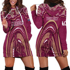 Personalized Australia QLD Rugby Indigenous Series Hoodie Dress Maroons Kangaroos