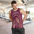 Personalized Australia QLD Rugby Indigenous Series Men Tank Top Maroons Kangaroos