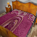 Personalized Australia QLD Rugby Indigenous Series Quilt Maroons Kangaroos