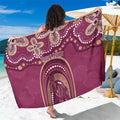 Personalized Australia QLD Rugby Indigenous Series Sarong Maroons Kangaroos