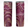 Personalized Australia QLD Rugby Indigenous Series Skinny Tumbler Maroons Kangaroos
