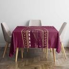 Personalized Australia QLD Rugby Indigenous Series Tablecloth Maroons Kangaroos