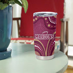 Personalized Australia QLD Rugby Indigenous Series Tumbler Cup Maroons Kangaroos