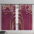 Personalized Australia QLD Rugby Indigenous Series Window Curtain Maroons Kangaroos