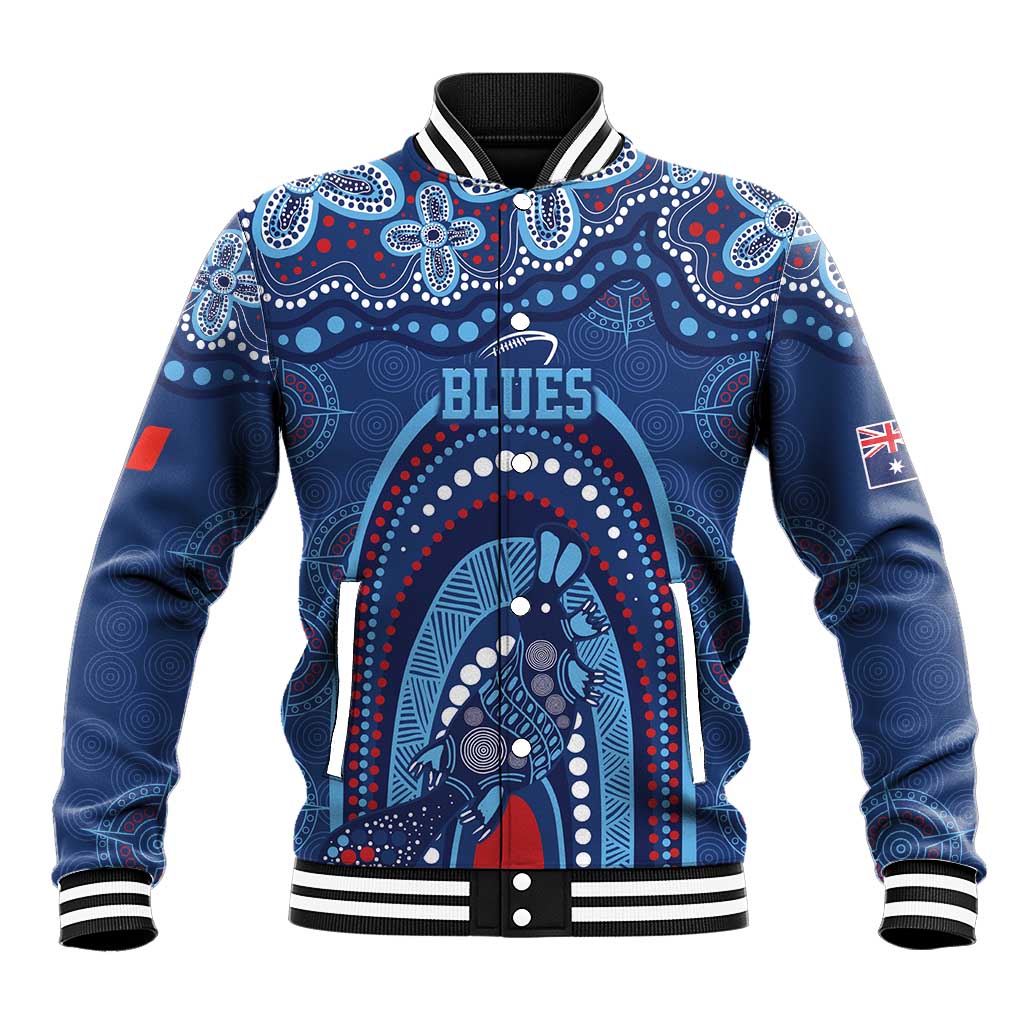 Personalized Australia NSW Rugby Indigenous Series Baseball Jacket Blues Platypus