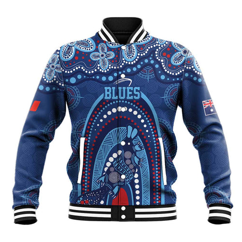 Personalized Australia NSW Rugby Indigenous Series Baseball Jacket Blues Platypus