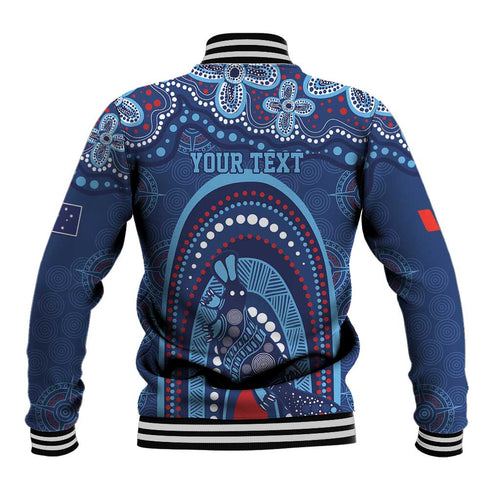 Personalized Australia NSW Rugby Indigenous Series Baseball Jacket Blues Platypus