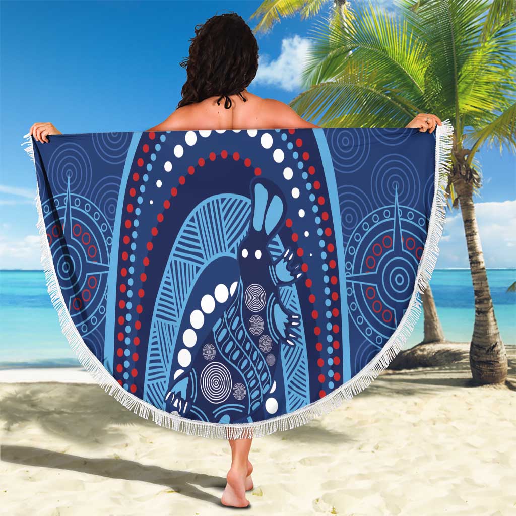 Personalized Australia NSW Rugby Indigenous Series Beach Blanket Blues Platypus