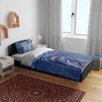 Personalized Australia NSW Rugby Indigenous Series Bedding Set Blues Platypus