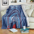 Personalized Australia NSW Rugby Indigenous Series Blanket Blues Platypus