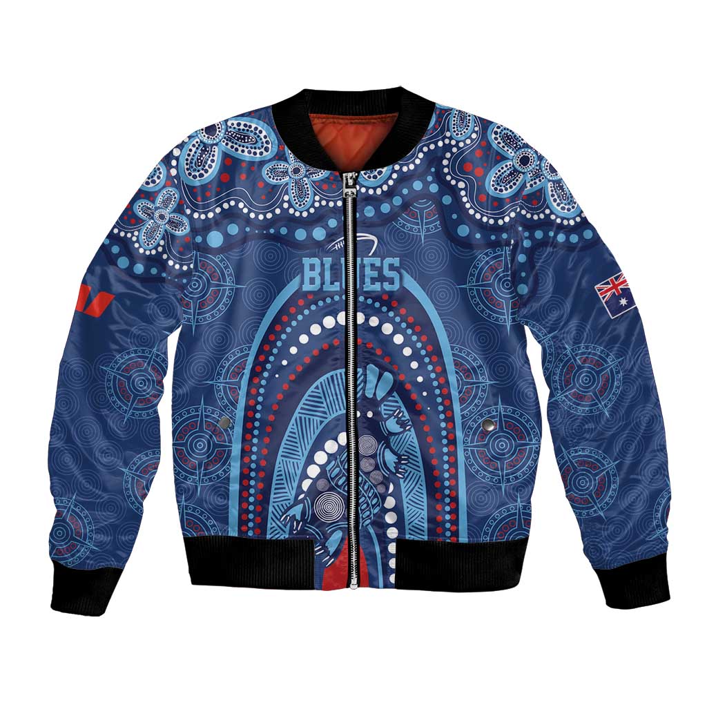 Personalized Australia NSW Rugby Indigenous Series Bomber Jacket Blues Platypus