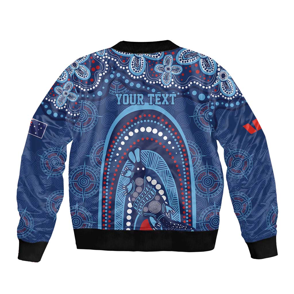Personalized Australia NSW Rugby Indigenous Series Bomber Jacket Blues Platypus