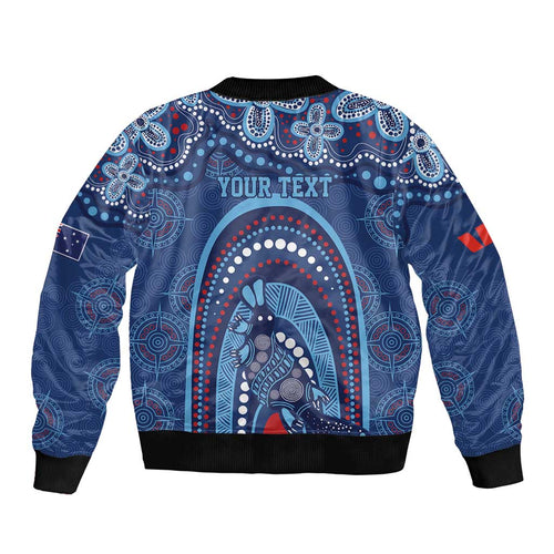 Personalized Australia NSW Rugby Indigenous Series Bomber Jacket Blues Platypus