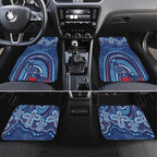 Personalized Australia NSW Rugby Indigenous Series Car Mats Blues Platypus