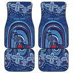 Personalized Australia NSW Rugby Indigenous Series Car Mats Blues Platypus