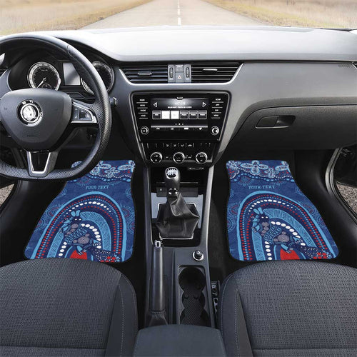 Personalized Australia NSW Rugby Indigenous Series Car Mats Blues Platypus