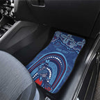 Personalized Australia NSW Rugby Indigenous Series Car Mats Blues Platypus