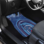 Personalized Australia NSW Rugby Indigenous Series Car Mats Blues Platypus