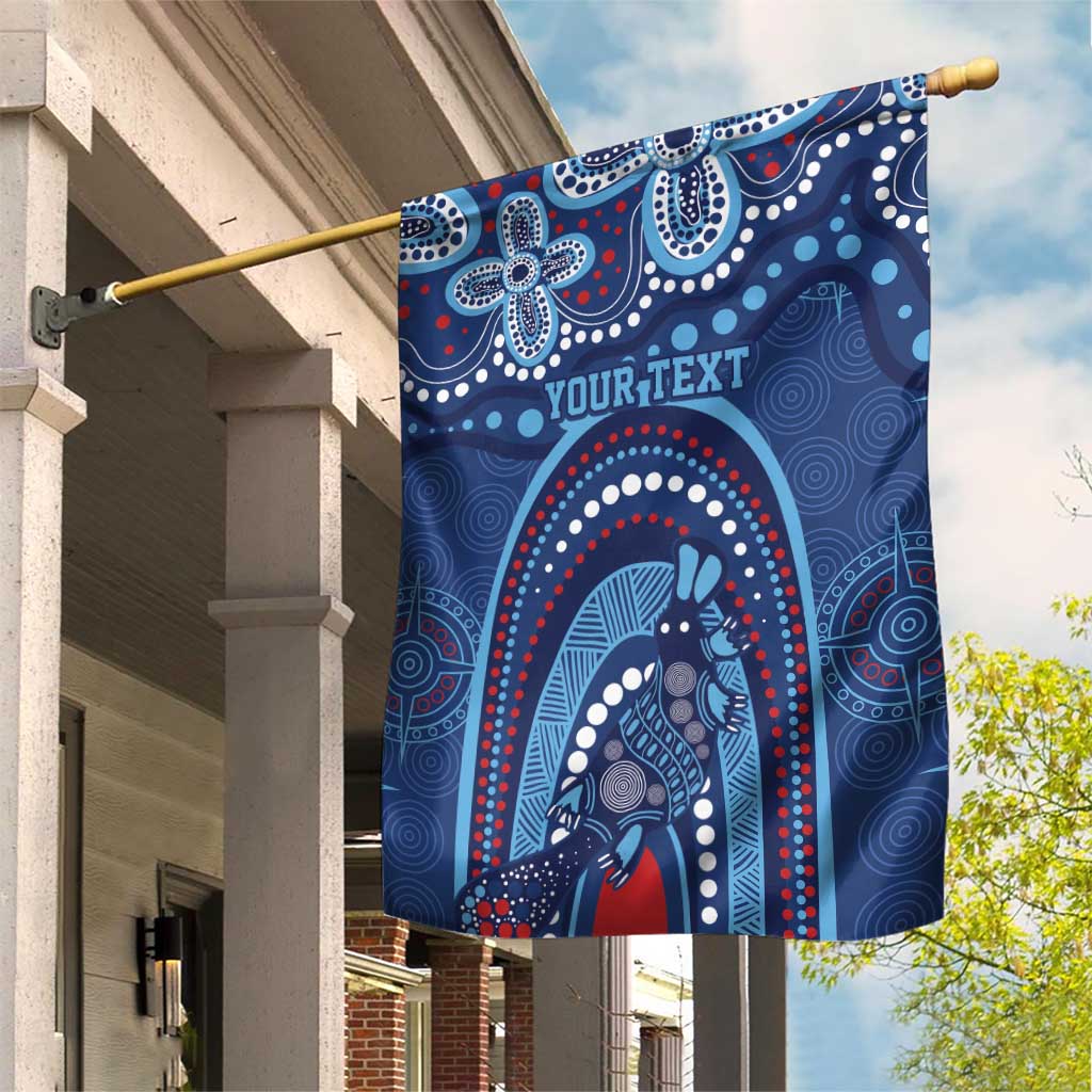Personalized Australia NSW Rugby Indigenous Series Garden Flag Blues Platypus