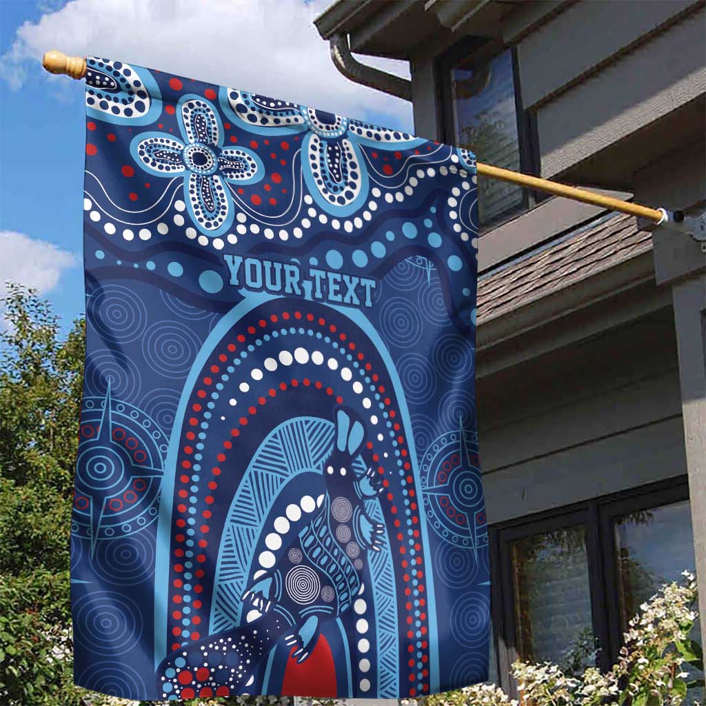 Personalized Australia NSW Rugby Indigenous Series Garden Flag Blues Platypus