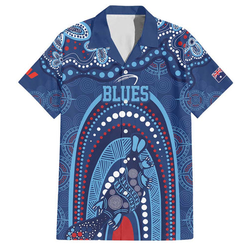 Personalized Australia NSW Rugby Indigenous Series Hawaiian Shirt Blues Platypus