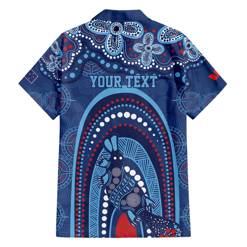 Personalized Australia NSW Rugby Indigenous Series Hawaiian Shirt Blues Platypus