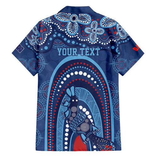 Personalized Australia NSW Rugby Indigenous Series Hawaiian Shirt Blues Platypus