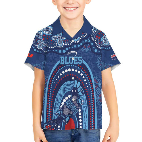 Personalized Australia NSW Rugby Indigenous Series Hawaiian Shirt Blues Platypus
