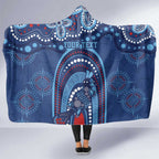 Personalized Australia NSW Rugby Indigenous Series Hooded Blanket Blues Platypus