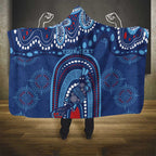 Personalized Australia NSW Rugby Indigenous Series Hooded Blanket Blues Platypus