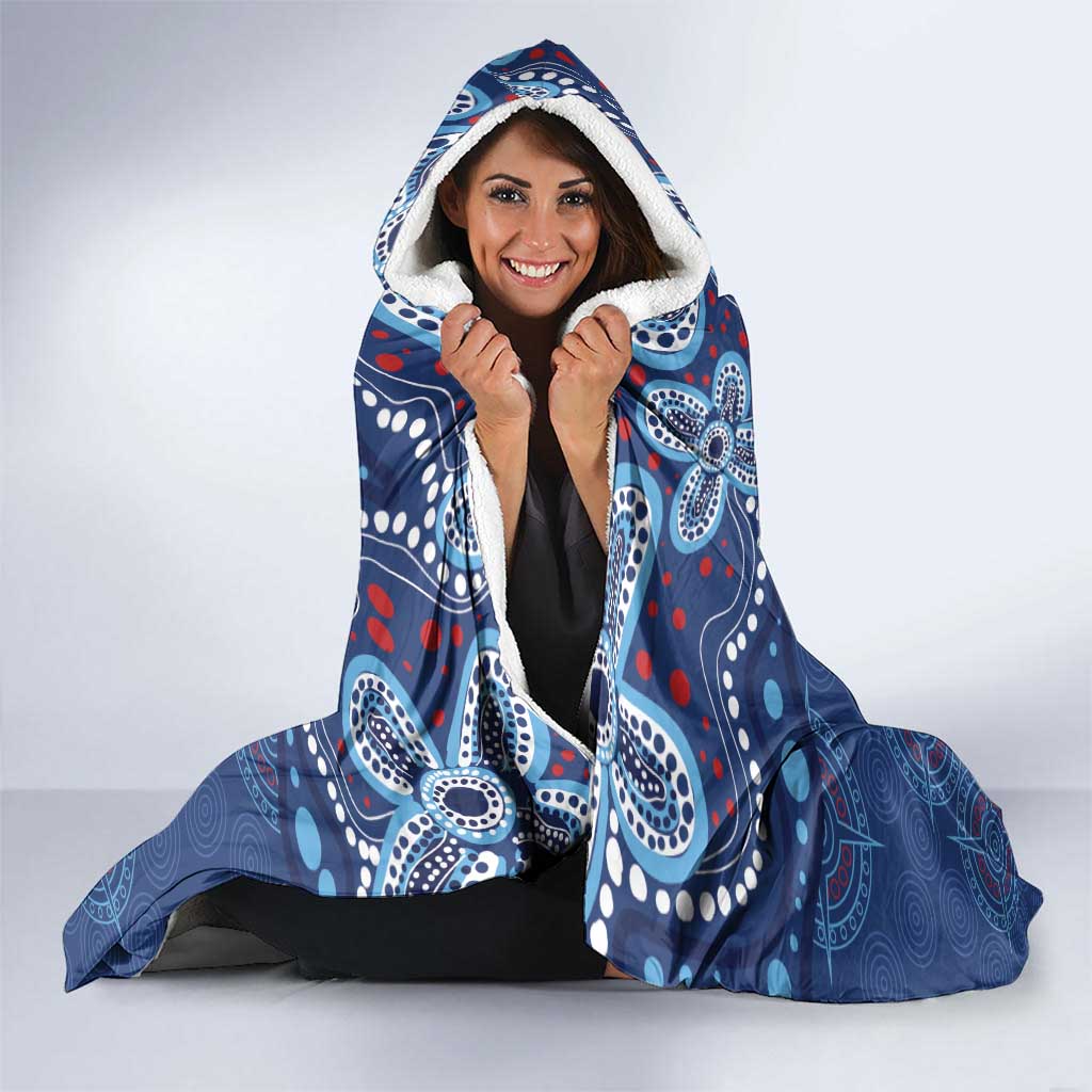 Personalized Australia NSW Rugby Indigenous Series Hooded Blanket Blues Platypus