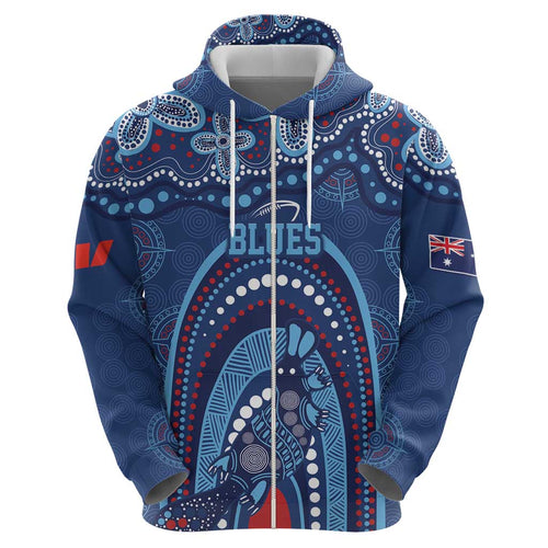 Personalized Australia NSW Rugby Indigenous Series Hoodie Blues Platypus