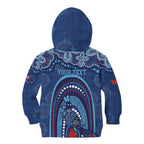 Personalized Australia NSW Rugby Indigenous Series Kid Hoodie Blues Platypus