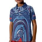 Personalized Australia NSW Rugby Indigenous Series Kid Polo Shirt Blues Platypus