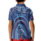 Personalized Australia NSW Rugby Indigenous Series Kid Polo Shirt Blues Platypus