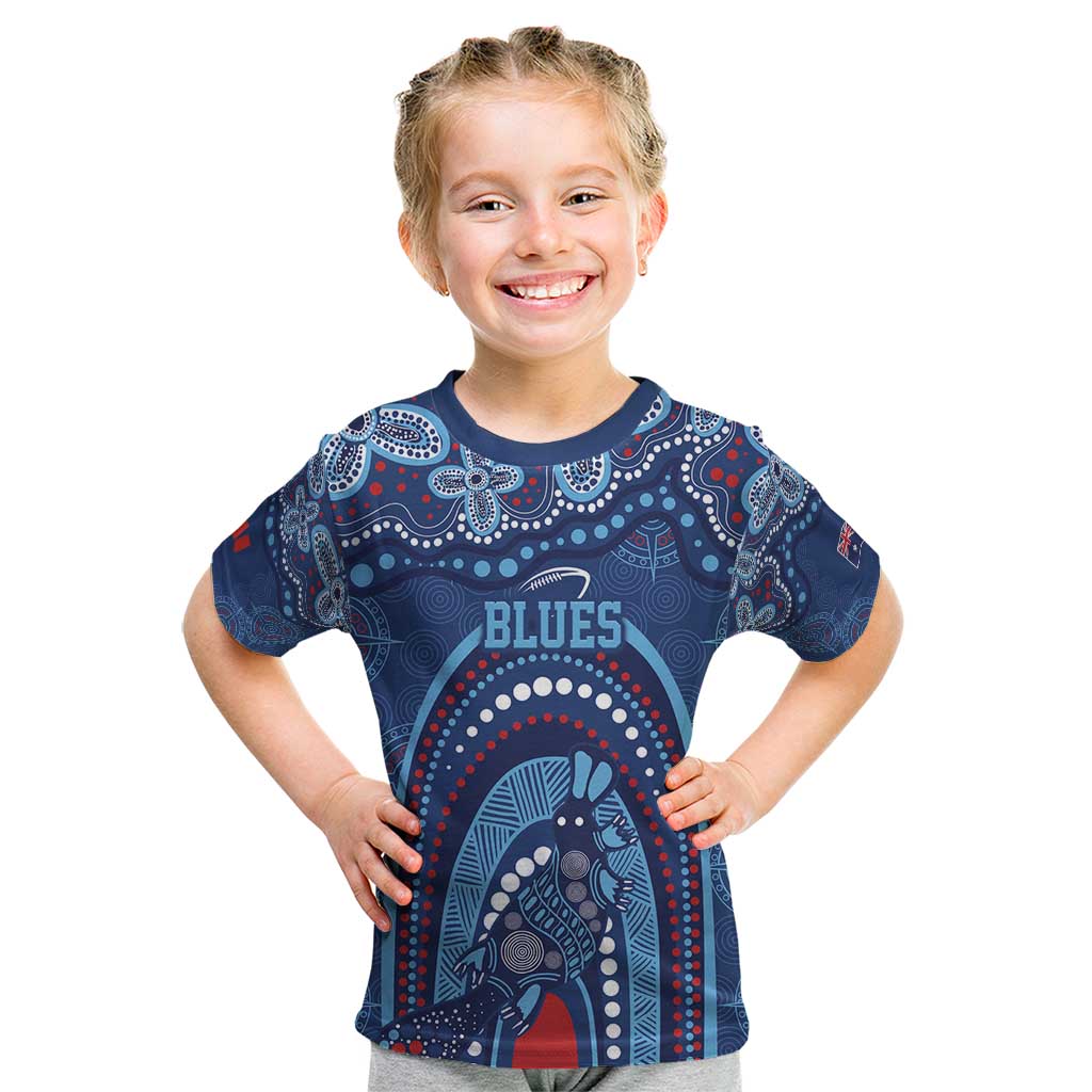 Personalized Australia NSW Rugby Indigenous Series Kid T Shirt Blues Platypus