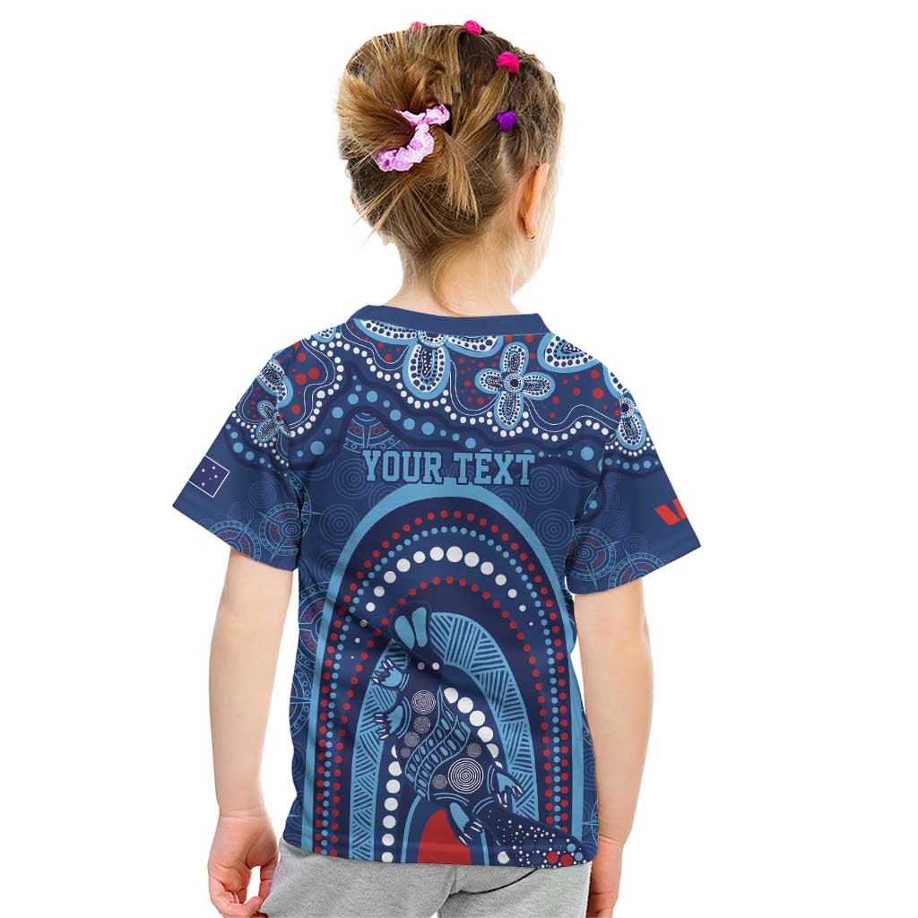 Personalized Australia NSW Rugby Indigenous Series Kid T Shirt Blues Platypus